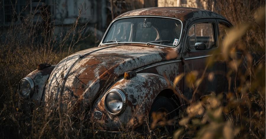 Old Car Sitting In Stockport [scrap It Today] (1)